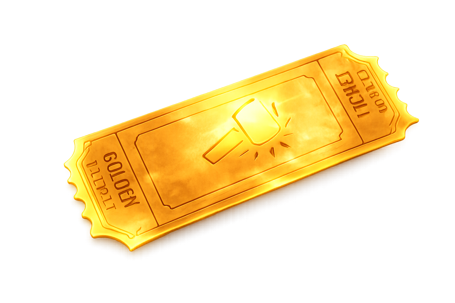 Claim your golden ticket
